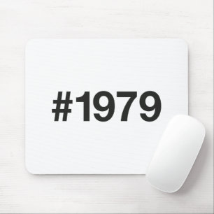 Tapis De Souris Hashtag 1979 46 Anniversaire