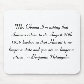 Tapis De Souris Hawaï plus un état