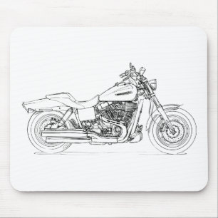 Tapis De Souris HD CVO Dyna gros Bob 2009
