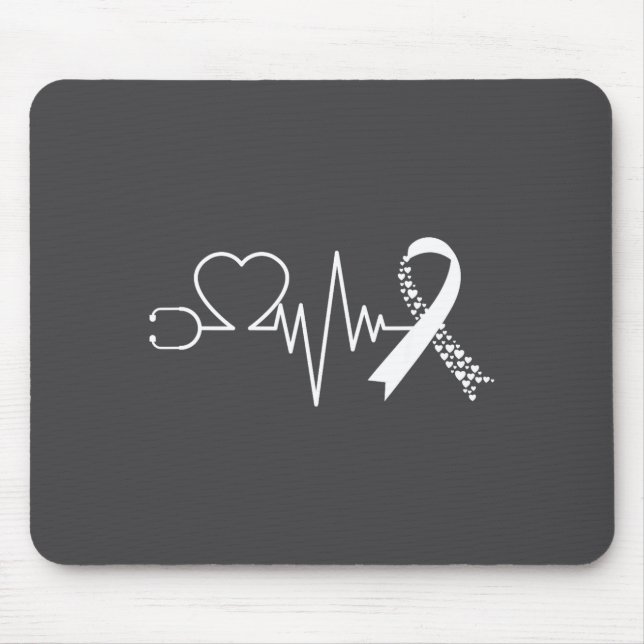 Tapis De Souris Heart Disease Awareness Go Red In February Health  (Devant)