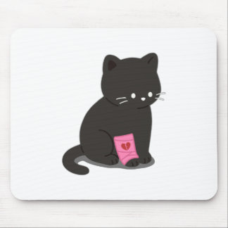 Tapis De Souris Heartbroken Cat
