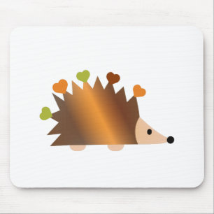 Tapis De Souris Hearts on a Hedgehog