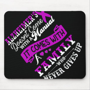 Tapis De Souris Heimerheimer's Awareness Family Support Heimerheim