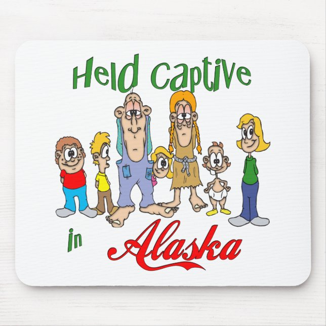 Tapis De Souris Held Captive en Alaska (Devant)