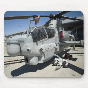 Tapis De Souris Hélicoptère de combat superbe de cobra d'AH-1Z