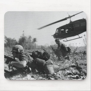 Tapis De Souris Hélicoptère de l'UH-1D de Crandall principal dan