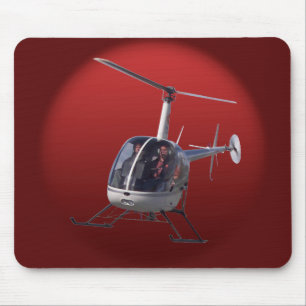 Tapis De Souris Hélicoptère Mousepad hélicoptère hélicoptère hélic