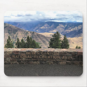 Tapis De Souris Hells Canyon Pittoresque Byway, OU