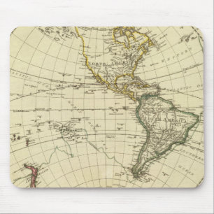 Tapis De Souris Hémisphère occidental 11