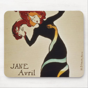 Tapis De Souris Henri De Toulouse-Lautrec   Jane Avril 1899