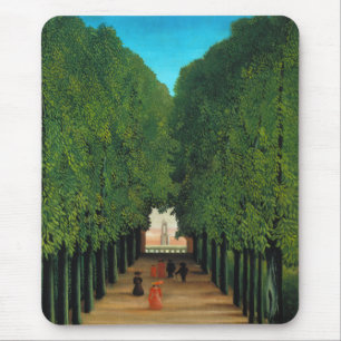 Tapis De Souris Henri Rousseau, Avenue dans le Parc à Saint Cloud