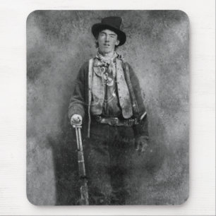 Tapis De Souris Henry McCarty, Billy le Kid hors-la-loi de la viei