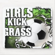 Herbe de coup-de-pied de filles