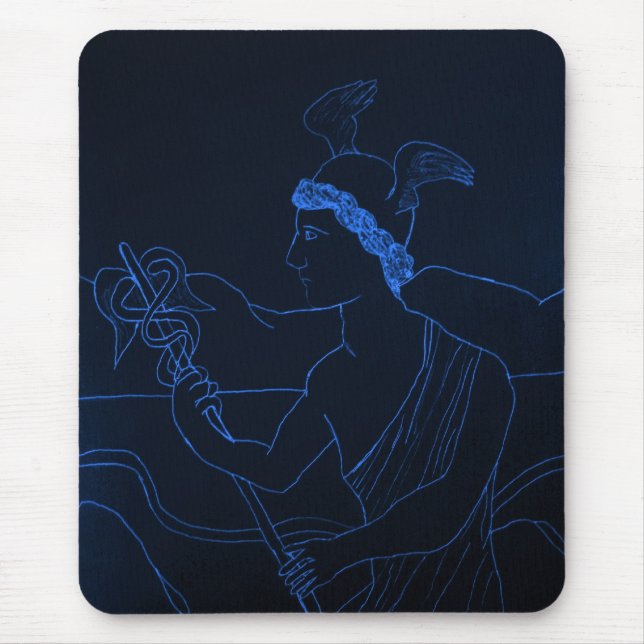 Tapis De Souris Hermes - Le Dieu du messager (Devant)