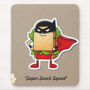 Tapis De Souris "Héroïque Hoagie Delight"