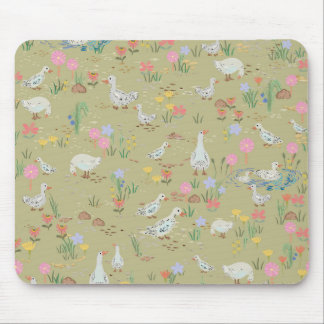 Tapis De Souris Heure d'été à l'étang aux canards