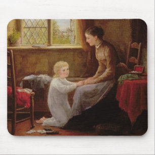 Tapis De Souris Heure du coucher, 1890 (huile sur le panneau)