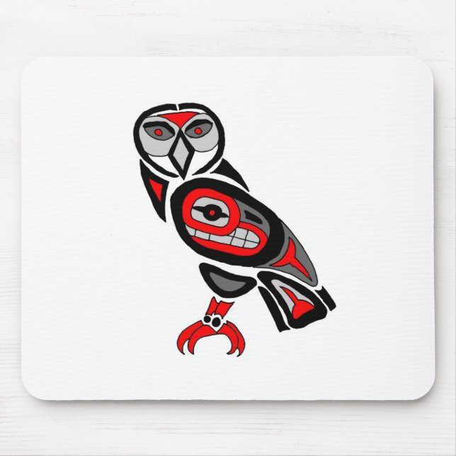 Tapis De Souris Hibou 2014 de Haida (Devant)
