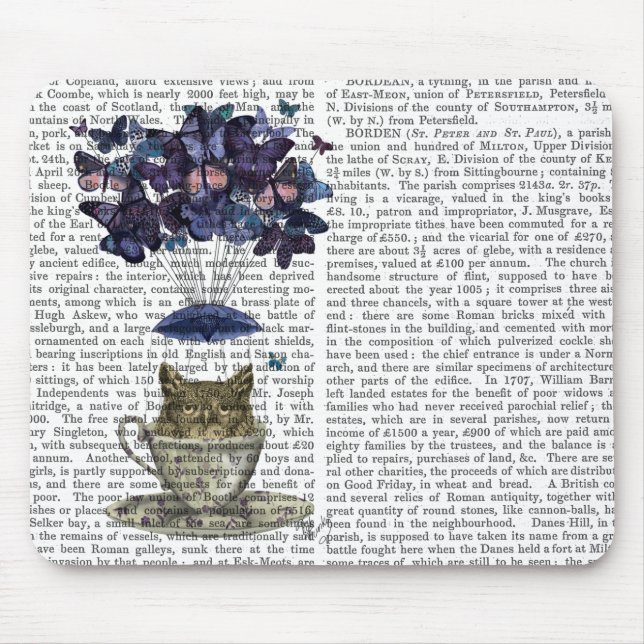 Tapis De Souris Hibou Dans La Teacup (Devant)