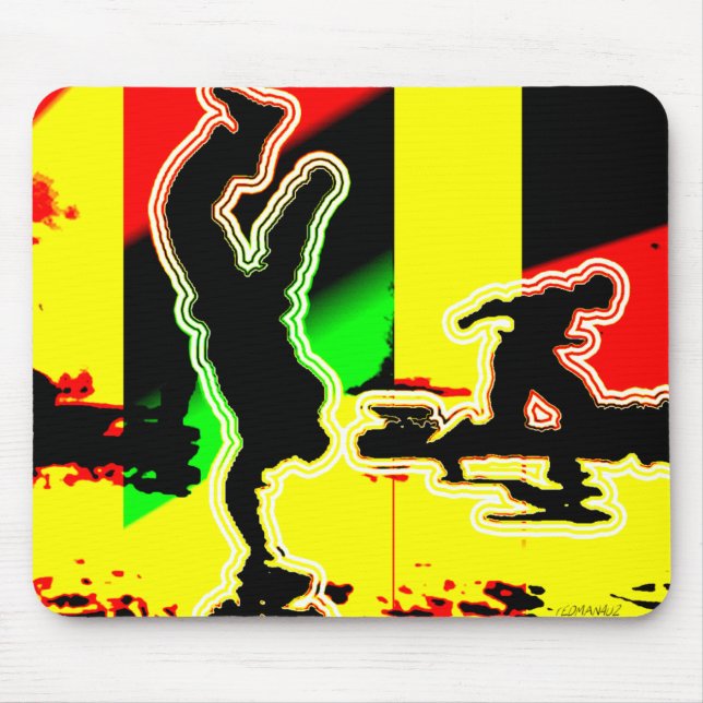 Tapis De Souris Hip hop de danse de rue (Devant)