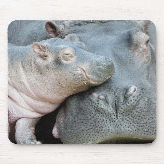 Tapis De Souris Hippopotame (Devant)