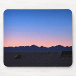 Tapis De Souris Hiver tôt le matin