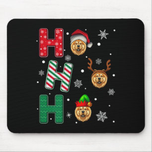 Tapis De Souris Ho Ho Ho Chow Chow Amoureux des chiens corresponda