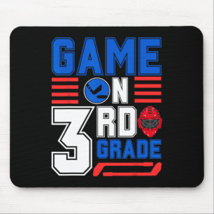 Tapis De Souris Hockey 3e année jour de match Ck pour garçons Gi