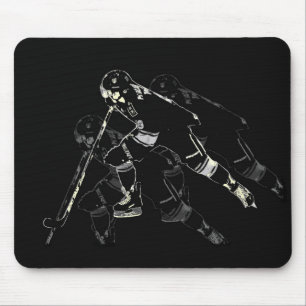 Tapis De Souris Hockey Mania - Joueur de hockey