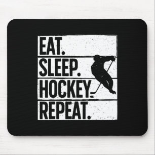 Tapis De Souris Hockey sur glace mignon pour hommes femmes amateur