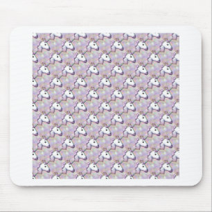 Tapis De Souris hologramme licorne émoji