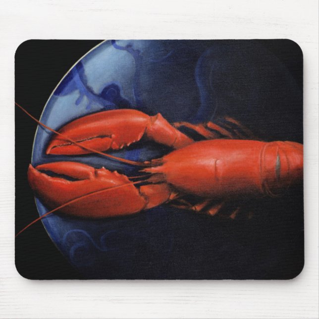 Tapis De Souris Homard de plat de Tiffany (Devant)
