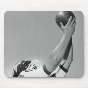 Tapis De Souris Homme jouant au football