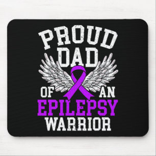 Tapis De Souris Hommes Fier Papa D'Une Épilepsie Guerrière Epileps