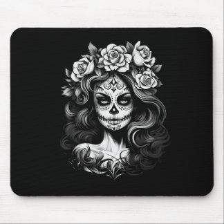 Tapis De Souris Hommes La Catrina Jour De L'agence Gouvernementale
