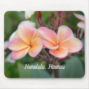 Tapis De Souris Honolulu Hawaii Plumeria