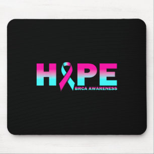 Tapis De Souris Hope Brca Sensibilisation Cancer du sein Pink Ribb