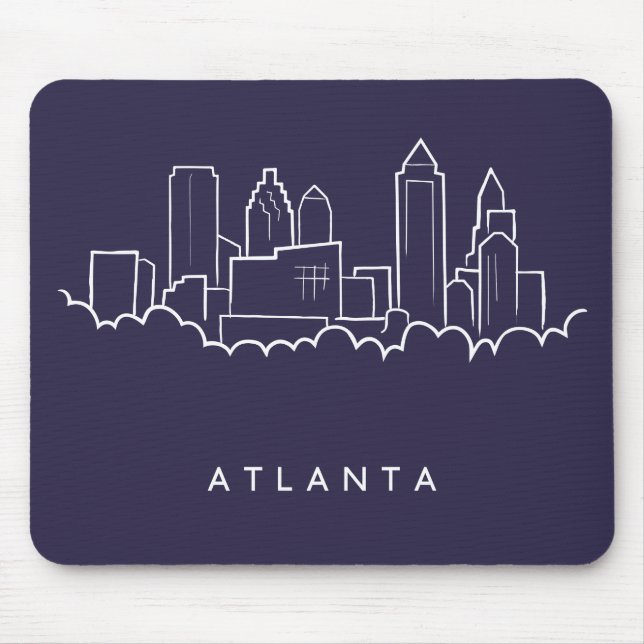 Tapis De Souris Horizon d'Atlanta (Devant)