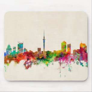 Tapis De Souris Horizon d'Auckland Nouvelle Zélande
