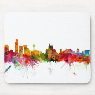 Tapis De Souris Horizon de Liverpool Angleterre