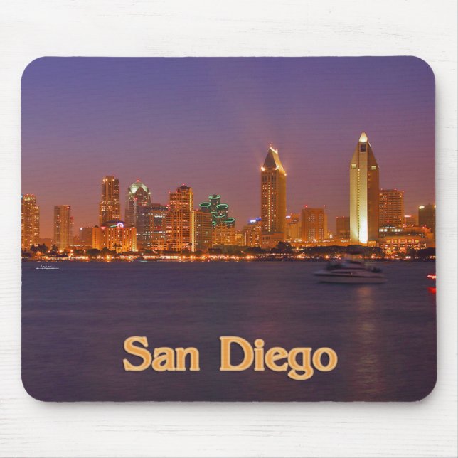 Tapis De Souris Horizon de San Diego (Devant)