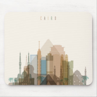 Tapis De Souris Horizon de ville du Caire, Egypte |