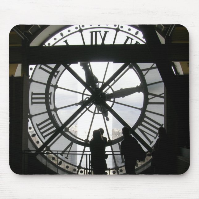 Tapis De Souris Horloge d'Orsay Mouspad de Musee (Devant)
