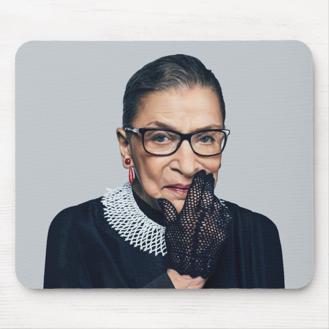 Tapis De Souris Horloge murale Ruth Bader Ginsburg (Devant)