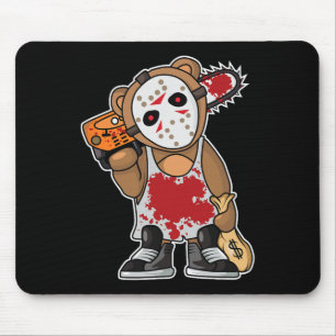 Tapis De Souris Horreur Monster Lazy Costume Halloween Drôle