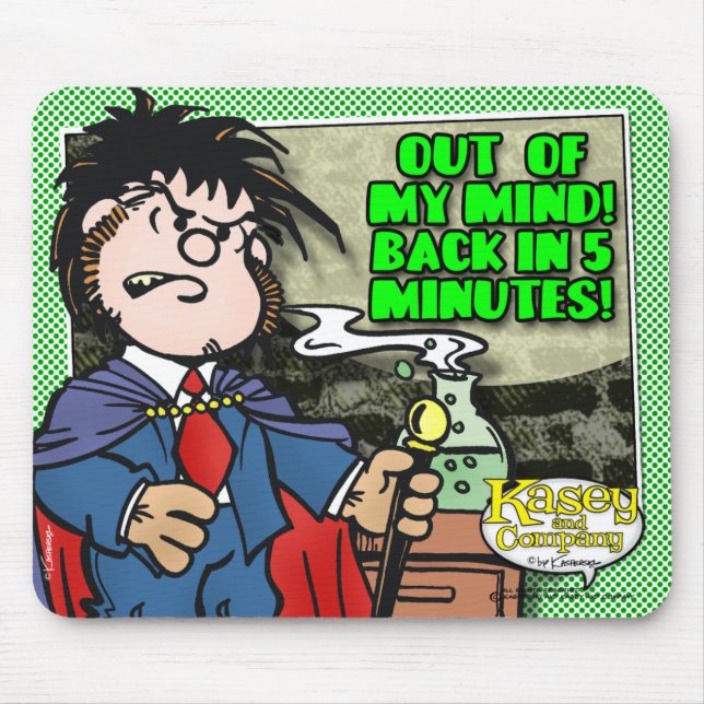 Tapis De Souris Hors de mon esprit (Devant)