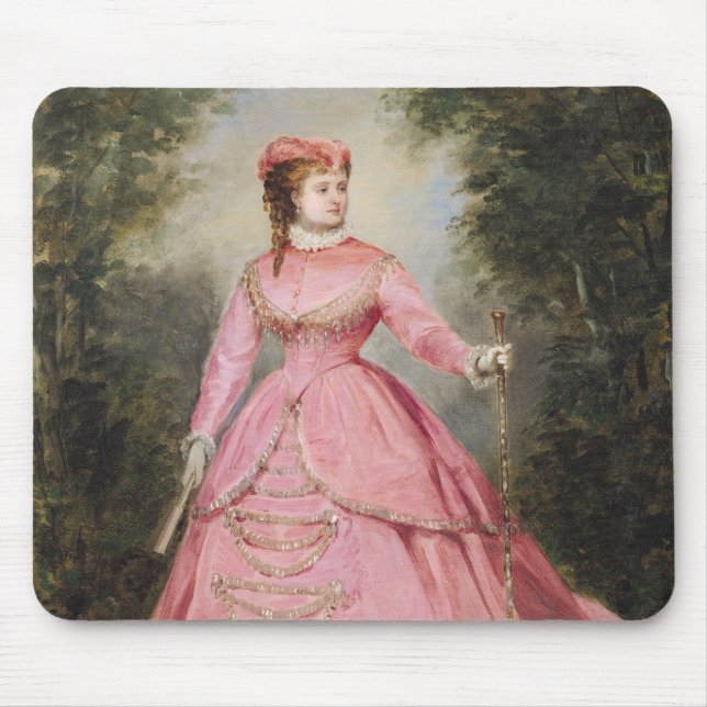Tapis De Souris Hortense Schneider 1868 (Devant)