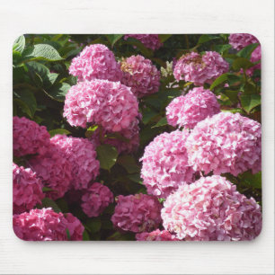 Tapis De Souris Hortensias roses