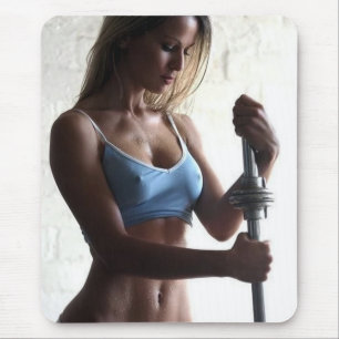 Tapis De Souris Hot Femme Fitness Girls
