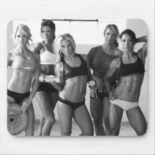Tapis De Souris Hot Femme Fitness Girls